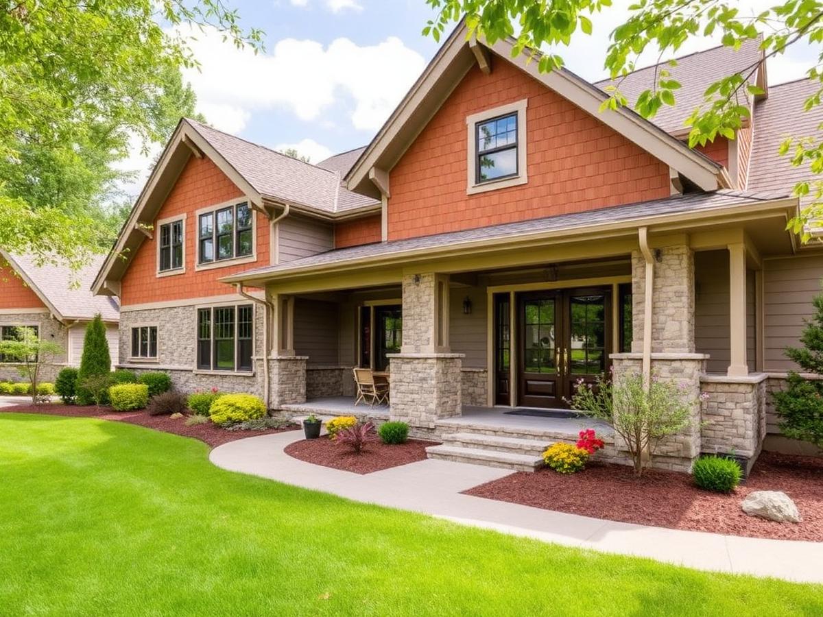 Standing-seam metal roof in Metamora, Lapeer County, Michigan
